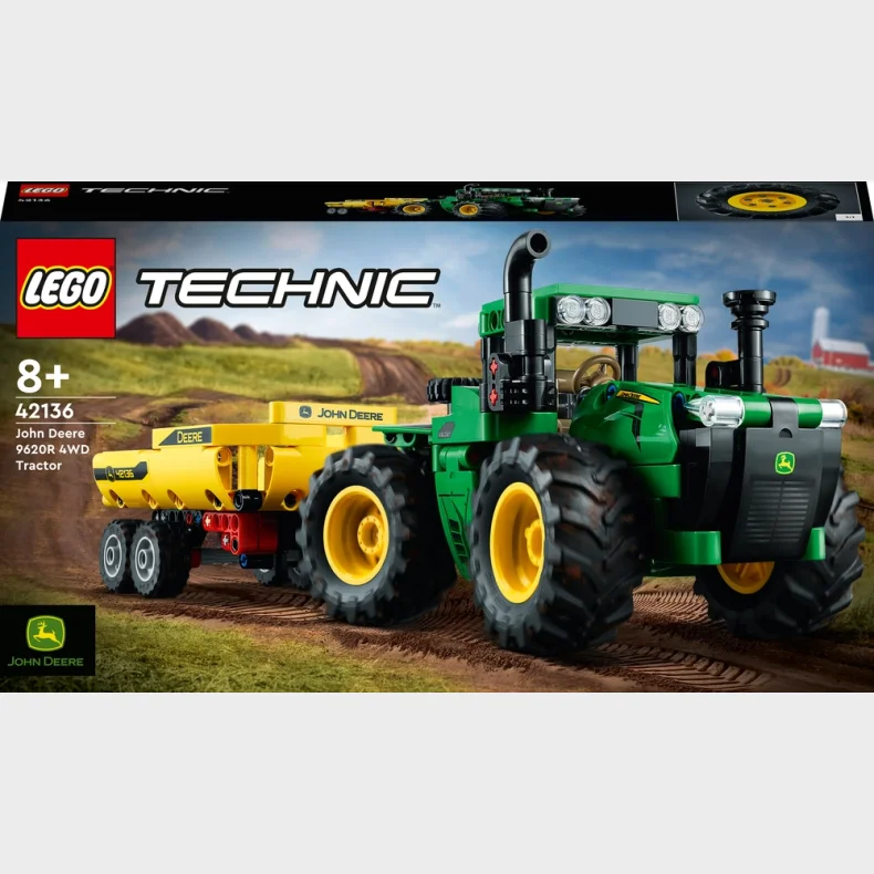 42136 LEGO Technic John Deere 9620R 4WD-traktor