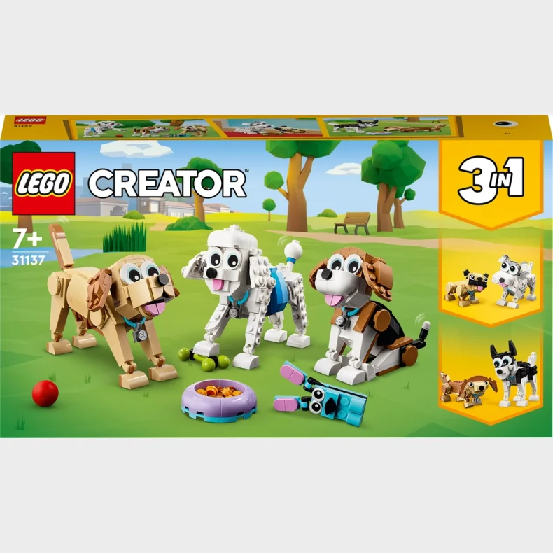 31137 LEGO Creator Bedrende hunde