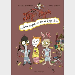 Jrgen Pingvin limer noget, der ikke vil ligge stille