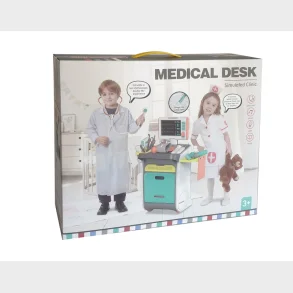 Lgekontor med tilbehr