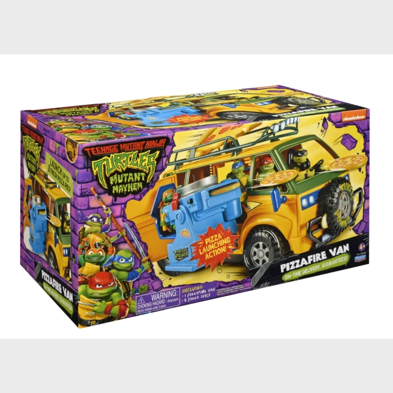 Turtles Mutant Mayhem Pizza Delivery Van