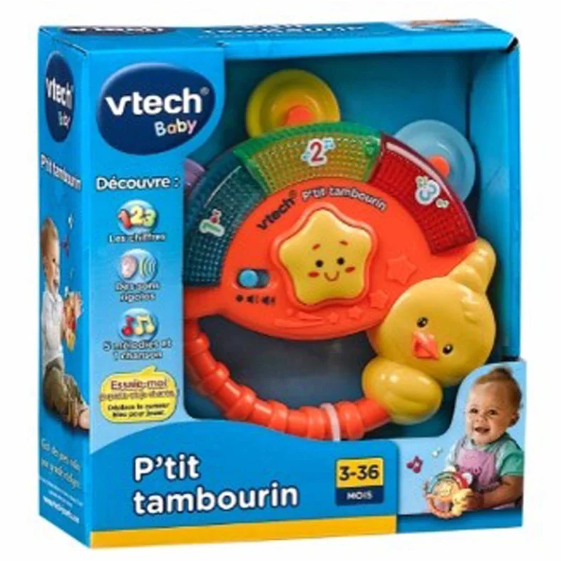 Vtech Tambourinrangle m/ lys&lyd DK &amp; NO