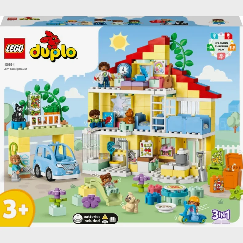 10994 LEGO DUPLO Town 3-i-1 familiehus