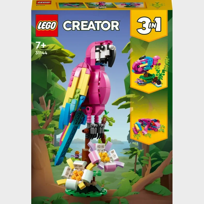 31144 LEGO Creator Eksotisk pink papegje