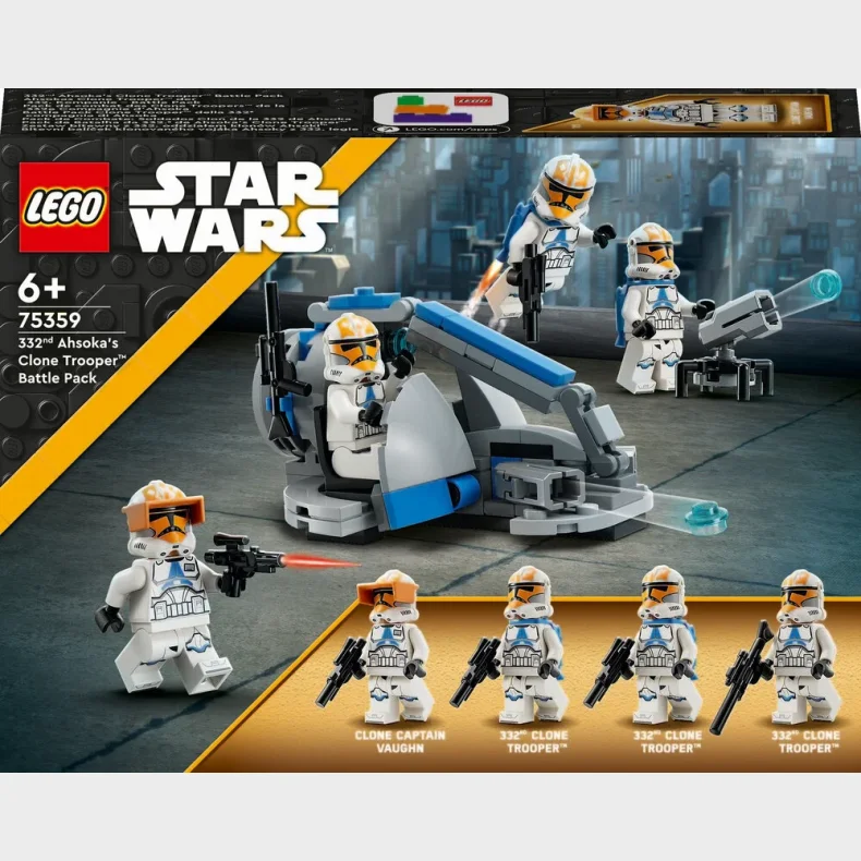 75359 LEGO Star Wars Battle Pack med Ahsokas klonsoldater fra 332. kompagni