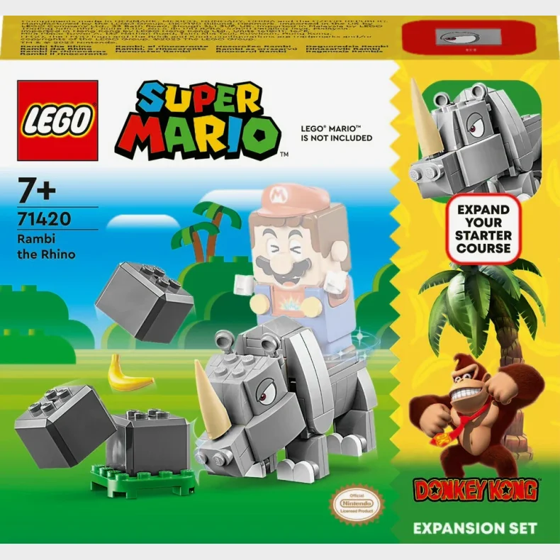 71420 LEGO Super Mario Nsehornet Rambi  udvidelsesst