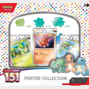 Pokémon TCG: Scarlet & Violet - 151 Poster Collection