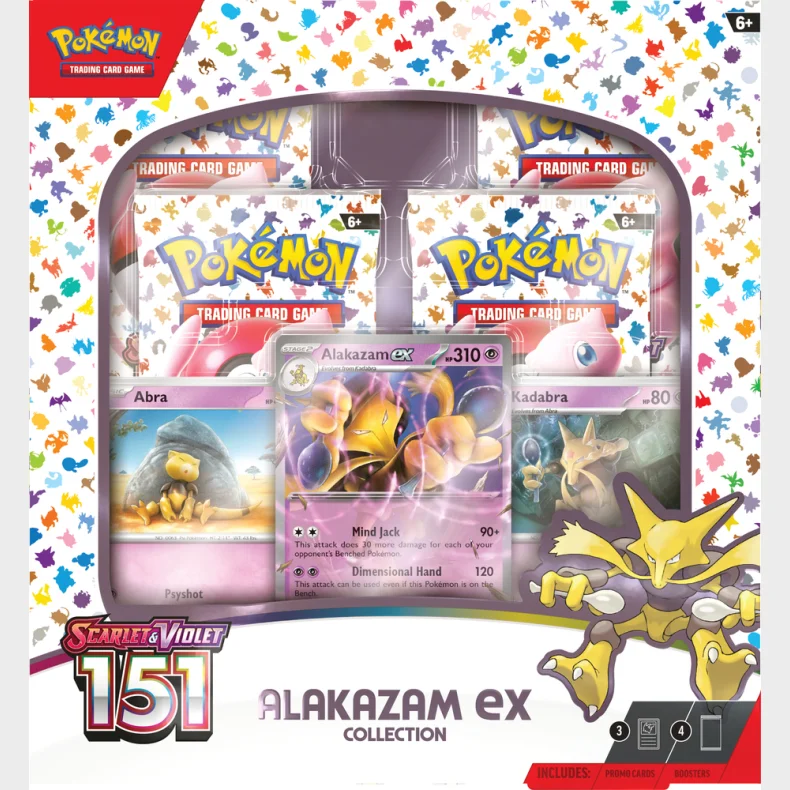 Pok&eacute;mon TCG: Scarlet &amp; Violet - 151 Collection - Alakazam ex
