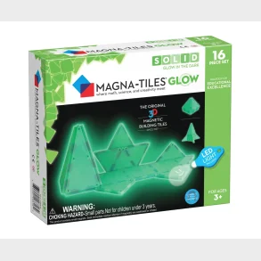 Magna-Tiles Glow expansion st 16 stk