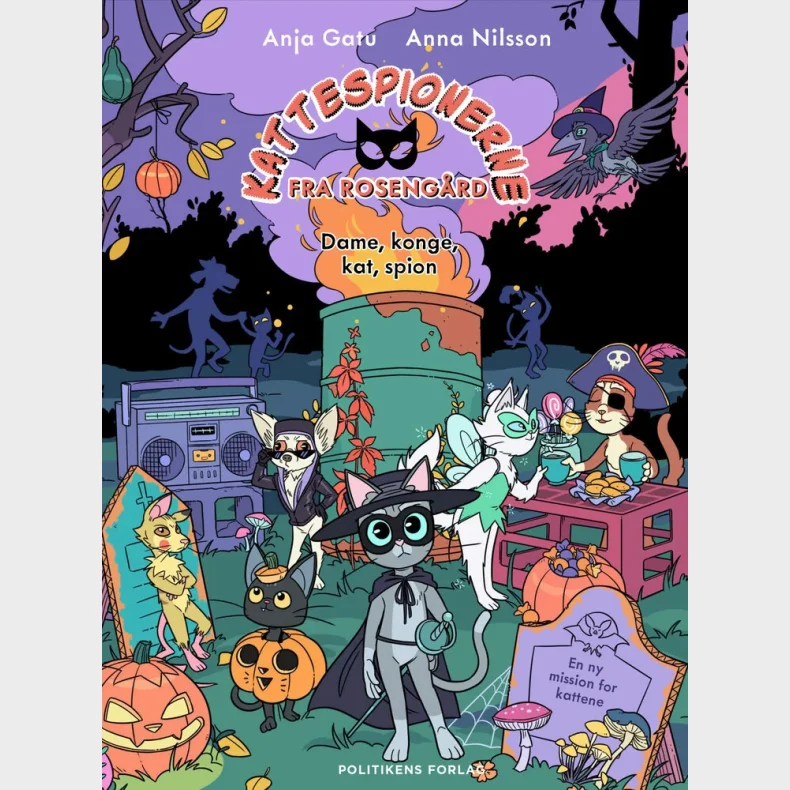 Kattespionerne fra Rosengrd 4 - Dame, konge, kat, spion