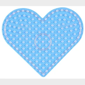 Hama maxi perleplade hjerte 15x18cm