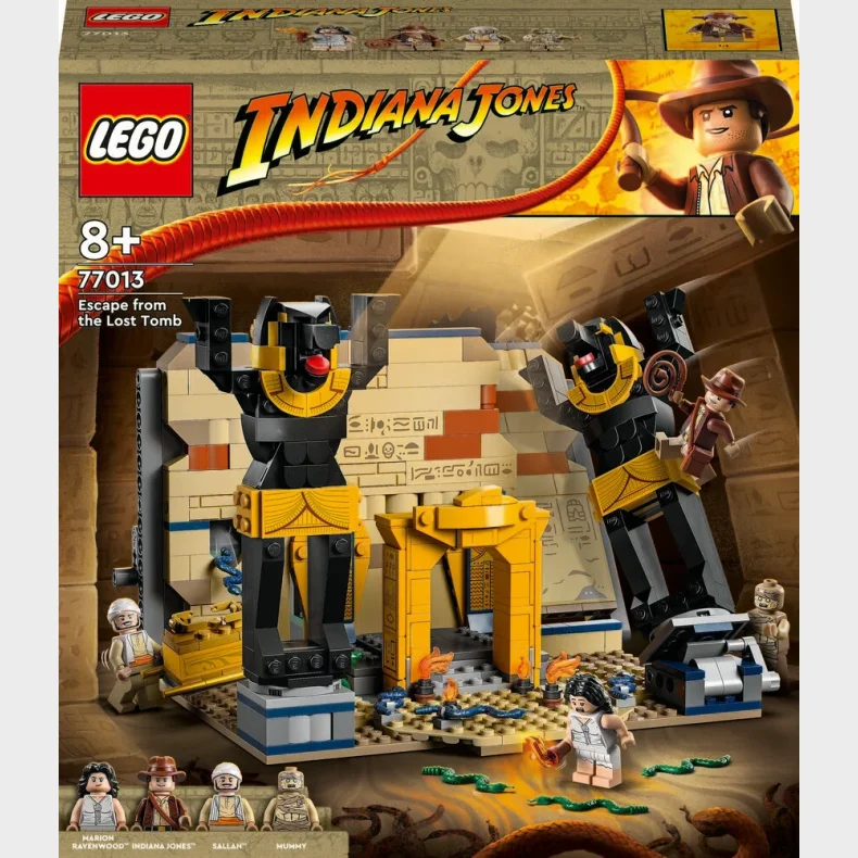 77013 LEGO Indiana Jones Flugten fra den forsvundne grav