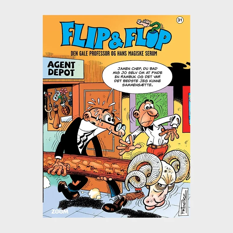 Flip & Flop 31: Den gale professor og hans magiske serum