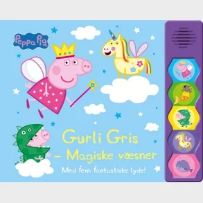 Peppa Pig - Gurli Gris - Magiske vsner (lydbog med 5 fantastiske lyde)