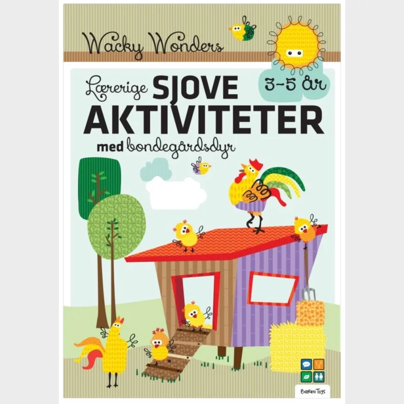 Aktivitetsbog med Lrerige Sjove Wacky Wonders Aktiviteter