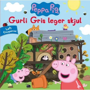 Peppa Pig - Gurli Gris leger skjul - Lft flapperne