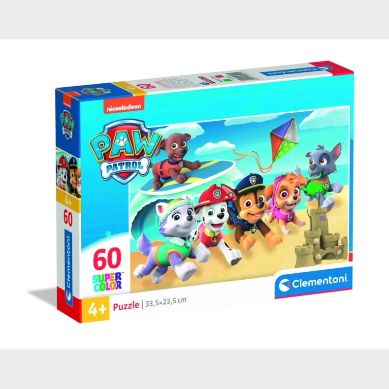 Puslespil Paw Patrol 60 brikker