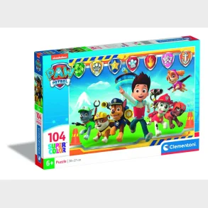 Puslespil Paw Patrol 1, 104 brikker