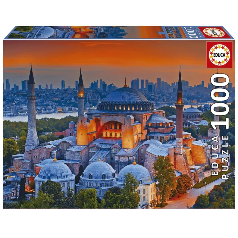 Puslespil Blue Mosque Istanbul 1000 brikker