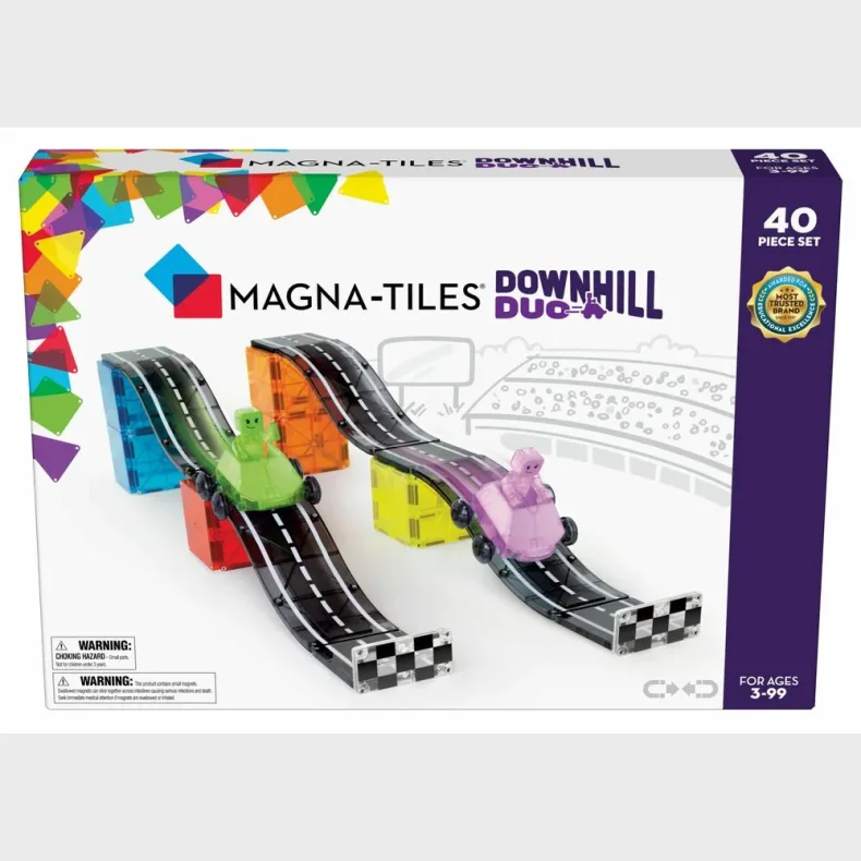 MAGNA-TILES Downhill Duo 40 stk