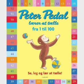 Peter Pedal l�rer at t�lle fra 1 til 100
