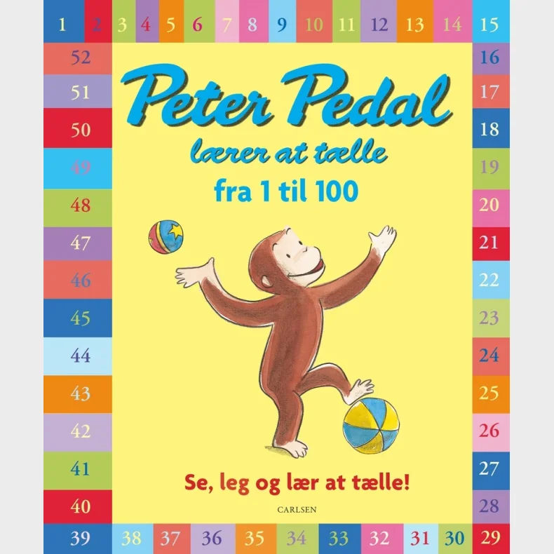 Peter Pedal l�rer at t�lle fra 1 til 100