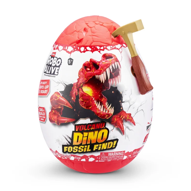 Robo Alive Volcano Dino Fossil
