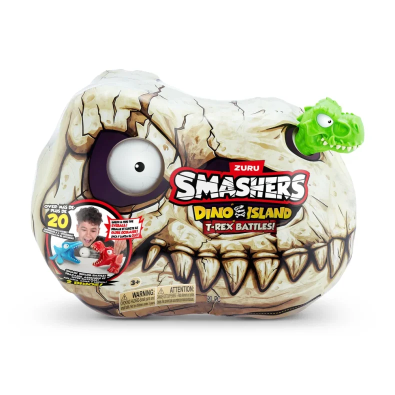 Smashers Dino Island T-Rex Battles Mini asst