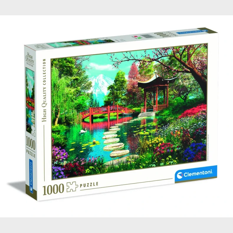 PUSLESPIL CLEMENTONI GARDENS OF FUJI 1000 BRIKKER