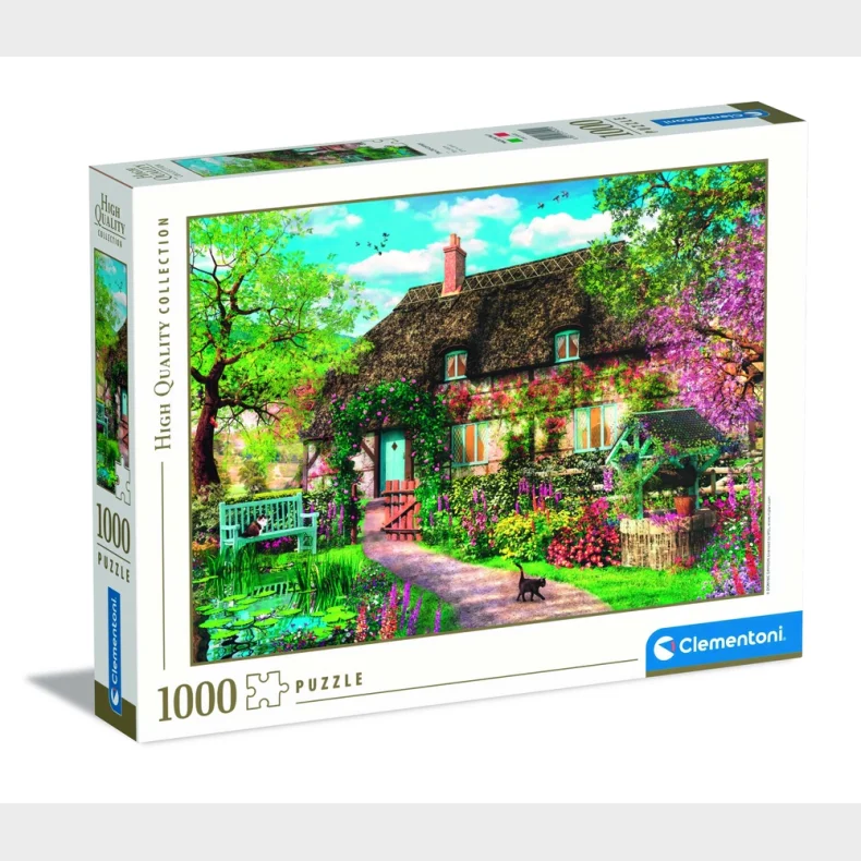 PUSLESPIL CLEMENTONI THE OLD COTTAGE 1000 BRIKKER