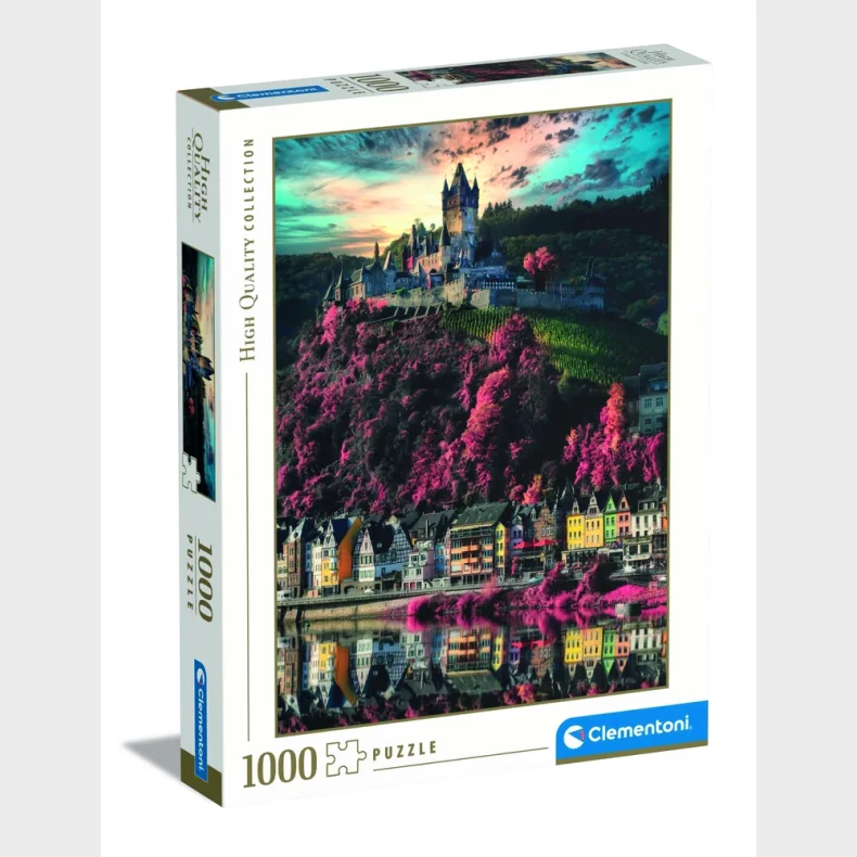 PUSLESPIL CLEMENTONI COCHEM CASTLE 1000 BRIKKER