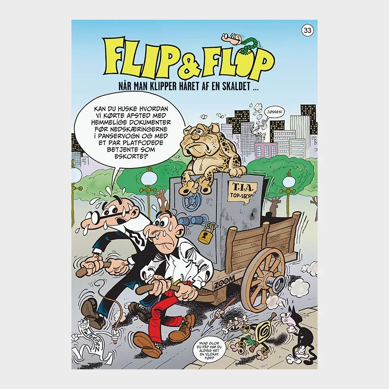 Flip & Flop 33: Nr man klipper hret af en skaldet ....