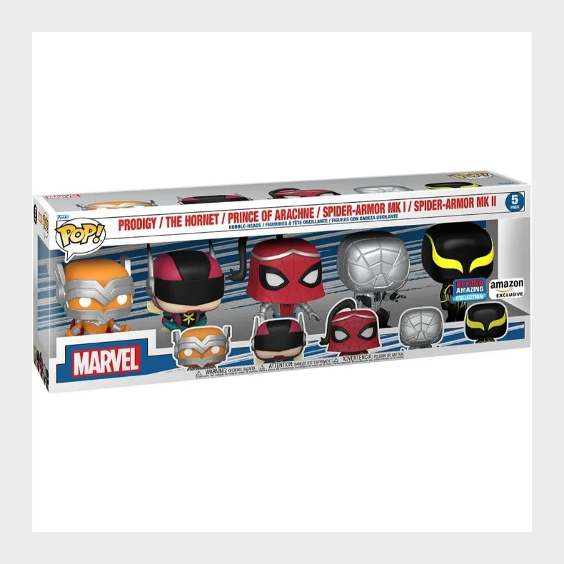 Funko Pop! Exclusive 5-PAK Spiderman