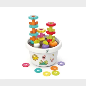 Kinder and Kids Kreativ potte med planter og klistermrker