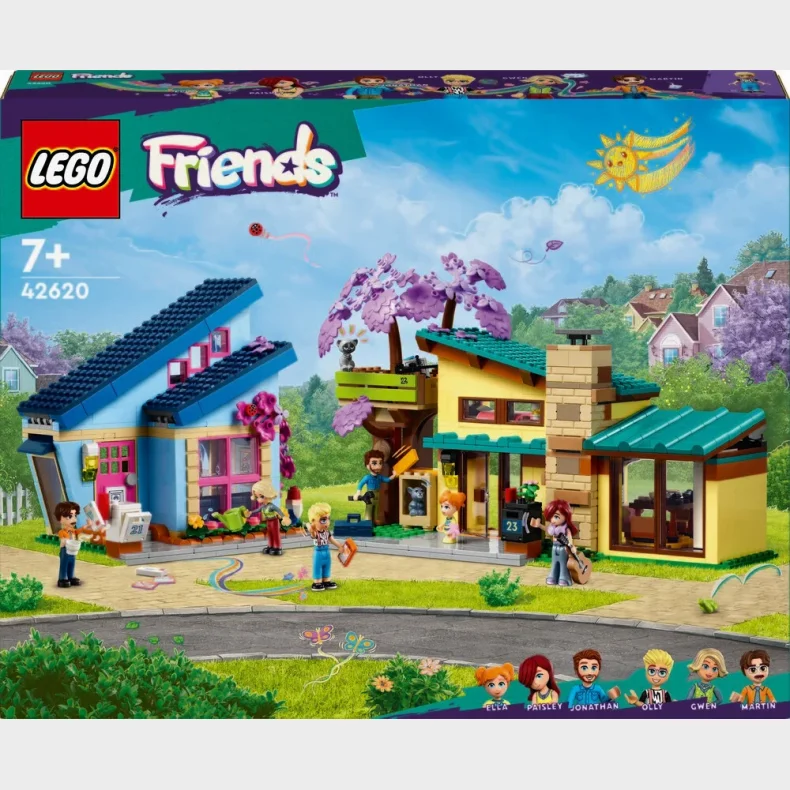 42620 LEGO Friends Olly og Paisleys huse