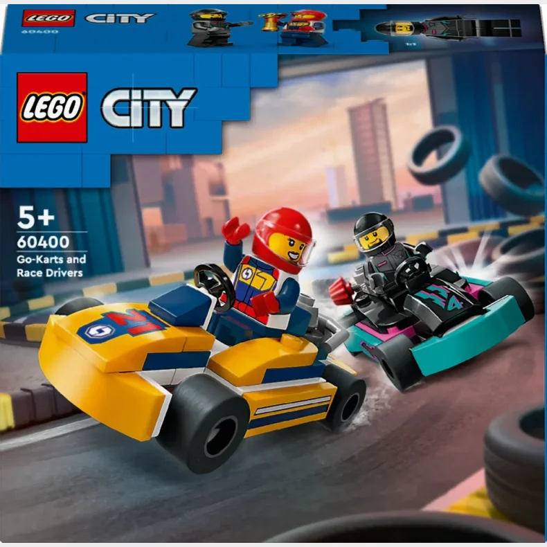 60400 LEGO City Great Vehicles Gokarts og racerkrere