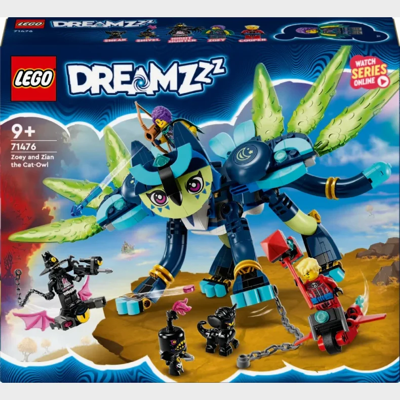 71476 LEGO DREAMZzz Zoey og katteuglen Zian