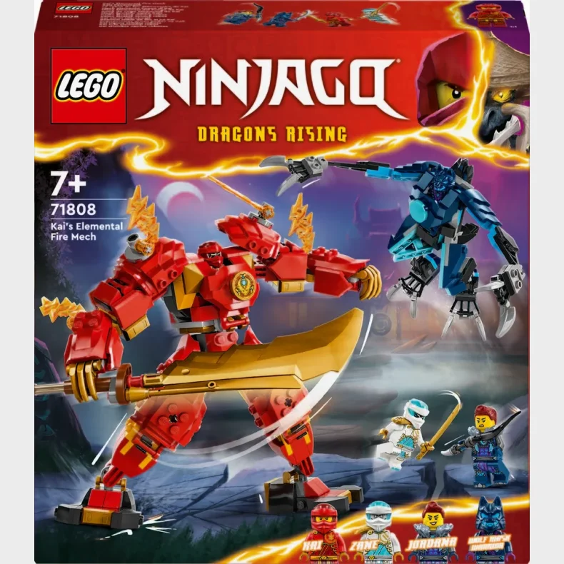 71808 LEGO Ninjago Kais ild-elementrobot