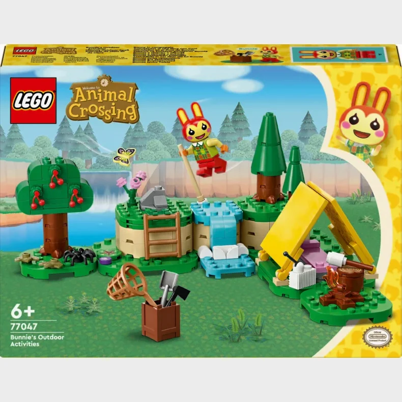 77047 LEGO Animal Crossing Bunnie laver udendrs aktiviteter