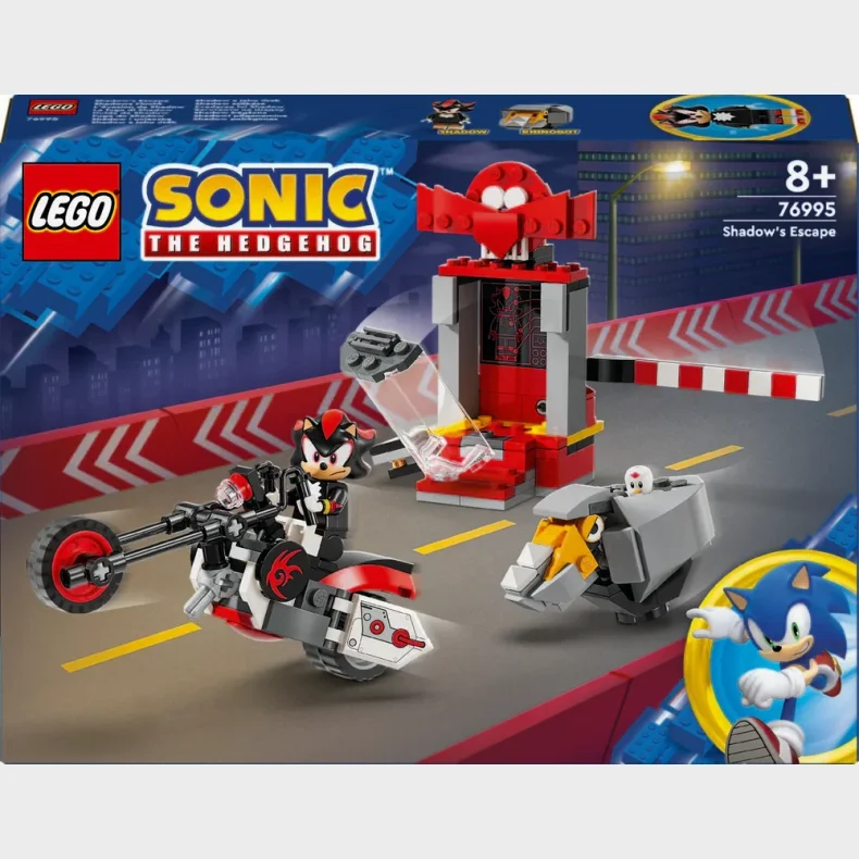 76995 LEGO Sonic Shadow The Hedgehogs Flugt