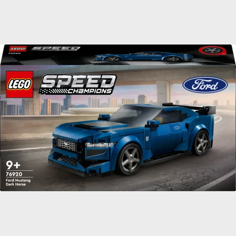 76920 LEGO Speed Champions Ford Mustang Dark Horse-sportsvogn