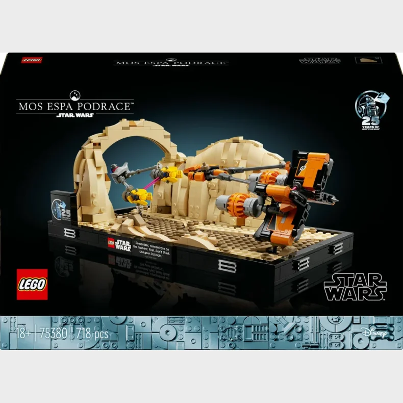 75380 LEGO Star Wars Diorama med Mos Espa-podrace&trade;