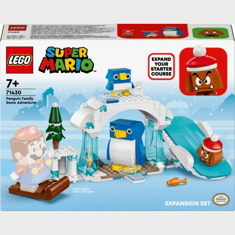 71430 LEGO Super Mario Familien Penguin P Sneeventyr  Udvi