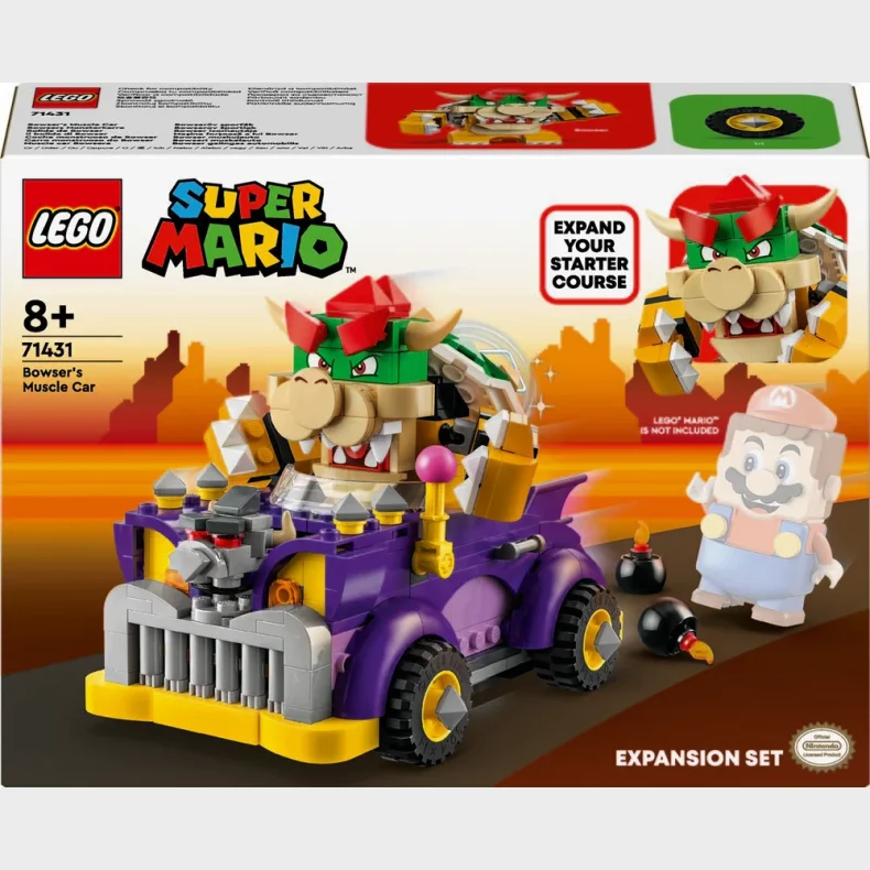 71431 LEGO Super Mario Bowsers muskelbil  udvidelsesst