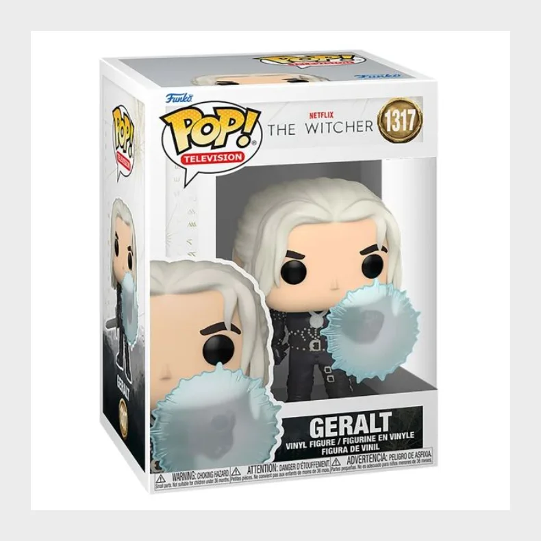 Funko! POP TV: Witcher S2- Geralt(shield)