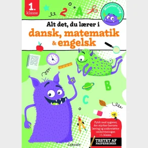 Alt det, du lrer i dansk, matematik & engelsk - 1. klasse