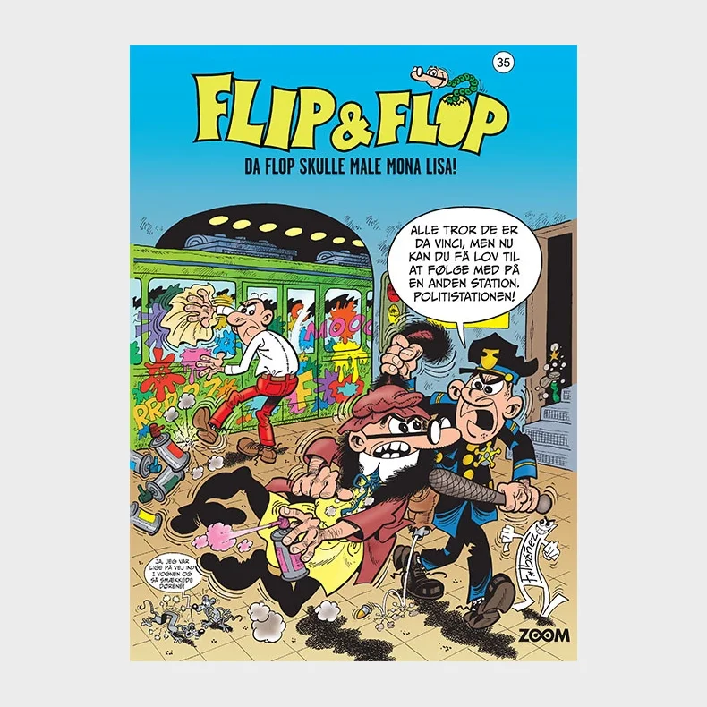 Flip & Flop 35: Da Flop skulle male Mona Lisa