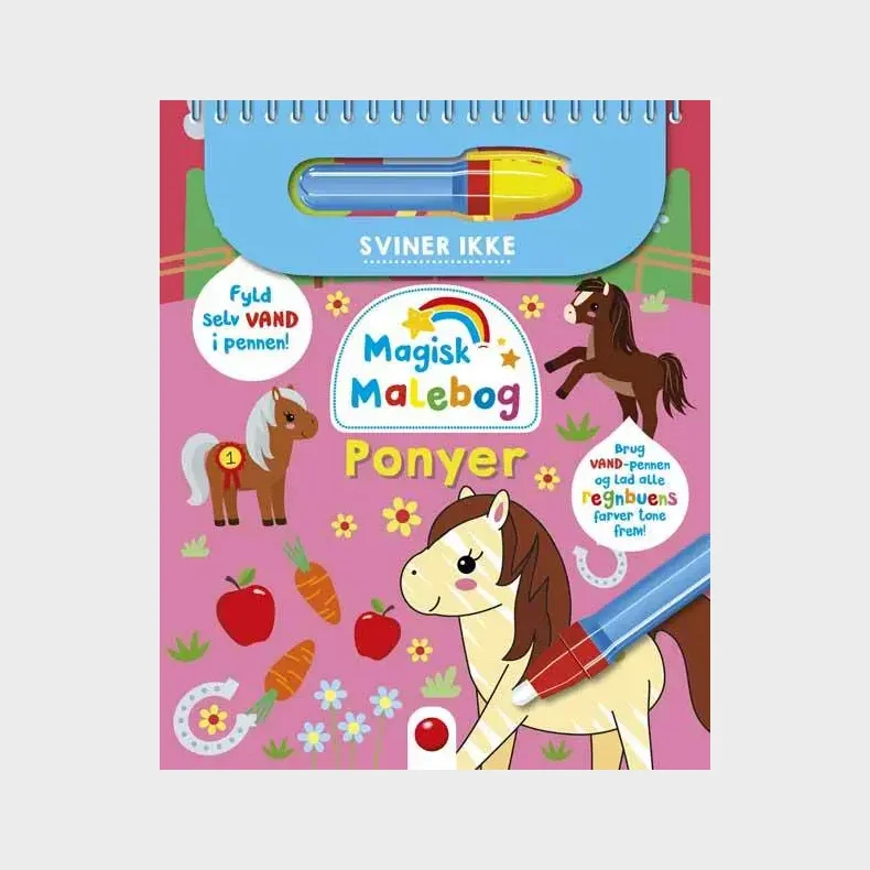 Magisk malebog: Ponyer