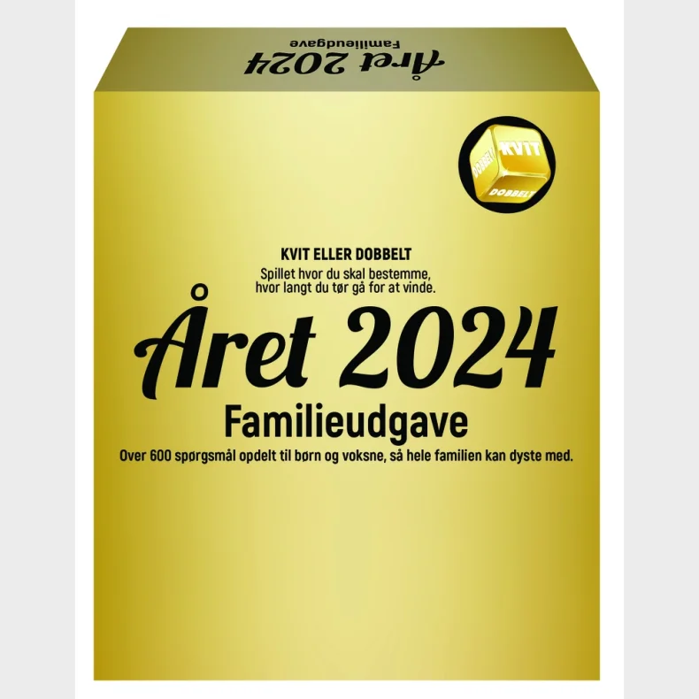 ret 2024 Kvit eller dobbelt