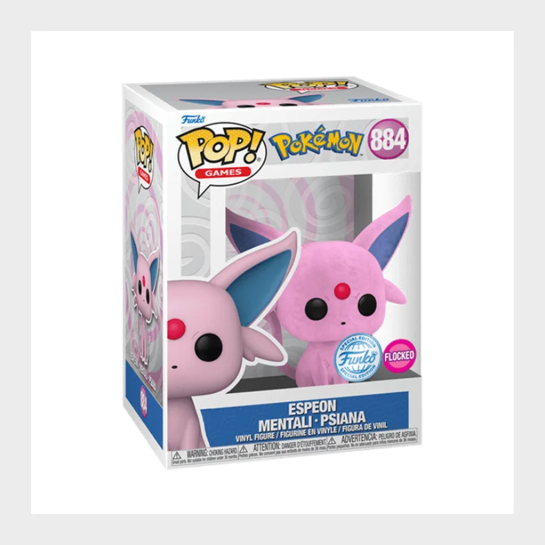 Funko! POP Flocked Excl Pokemon Espeon